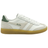 Gola Classics Women's Viper Leather Trainers - White/White/Evergreen/Gum