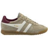 Gola Classics Women's Torpedo Trainers - Bone/Off White/Cerise