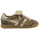 Gola Classics Women's Stadium '86 Sahara Trainers - Snake/Gold