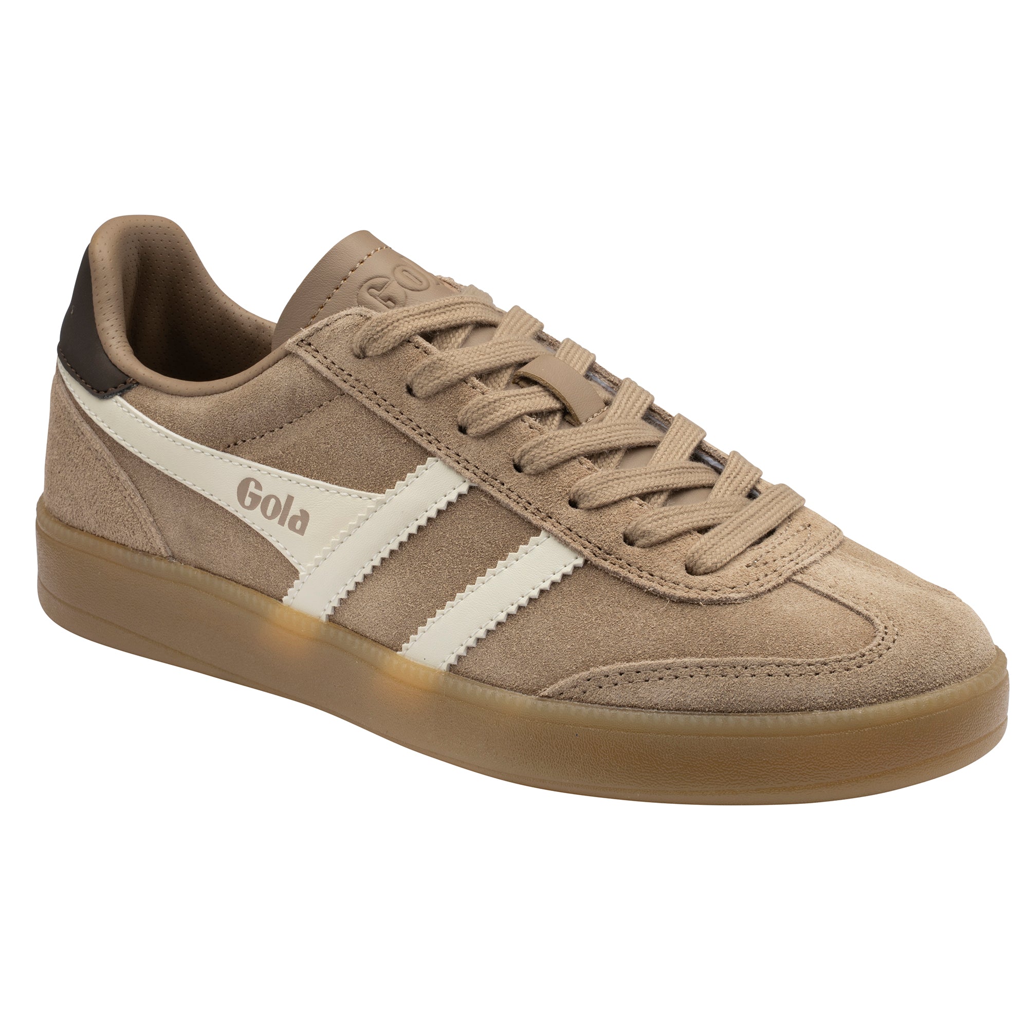 Women's Viper Trainers - Cappuccino/Off White/Dark Brown/Gum
